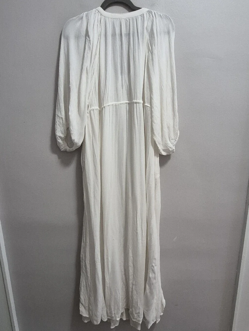 Free People NWT Plenty of Love Maxi Dress In Ivory Size XS - Picture 5 of 9